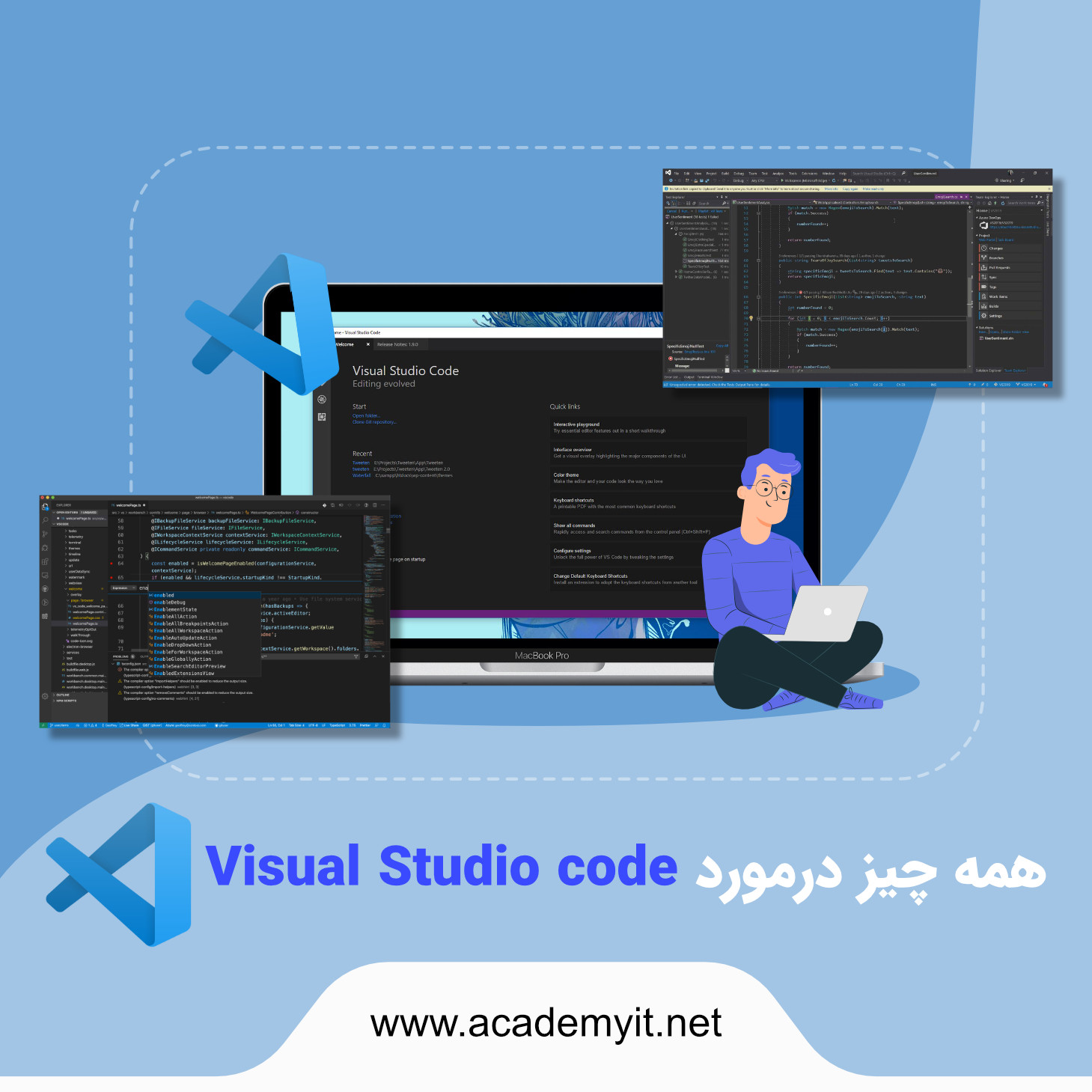 راهنمای نصب Visual Studio Code | همه چیز در مورد ویژوال استودیو کد