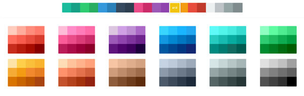 سایت flatcolorsui کمک به انتخاب رنگ