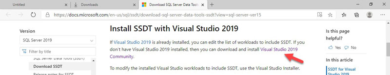 دانلود Visual Studio 2019 Community