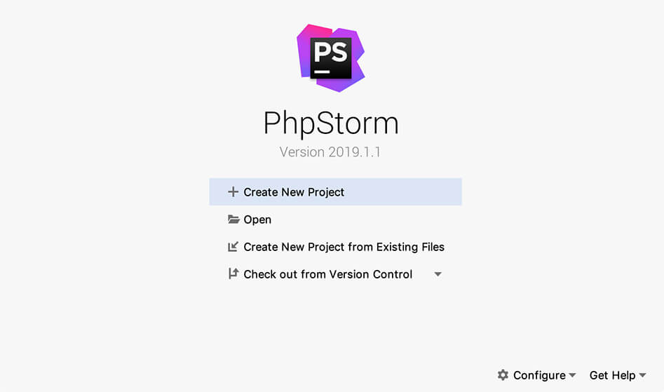 مرحله پایانی نصب نرم افزار phpstorm